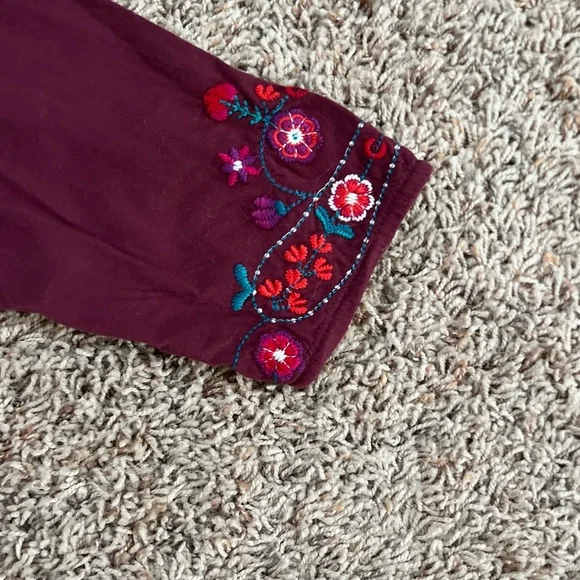 Johnny Was embroidered dress in size Small 3/4 sleeve - Picture 5 of 10